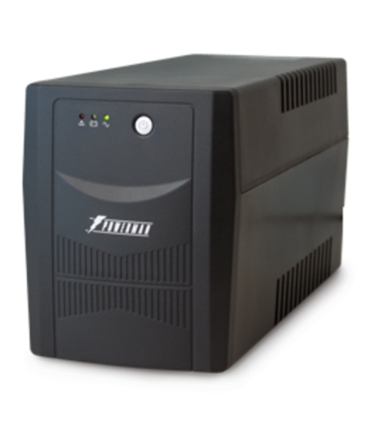 Источник бесперебойного питания Powerman UPS Back Pro 1500 black (линейно-интерактивный, 1500VA, 900W, 4xEURO) (6117061)