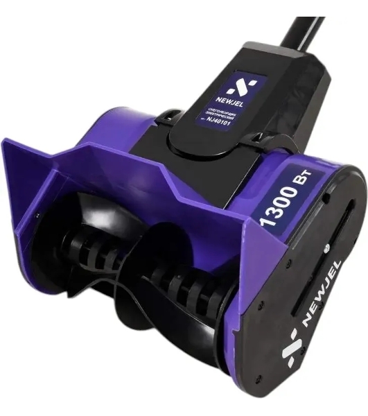 Снегоуборщик электрический Newjel NJ40101 1.3 кВт