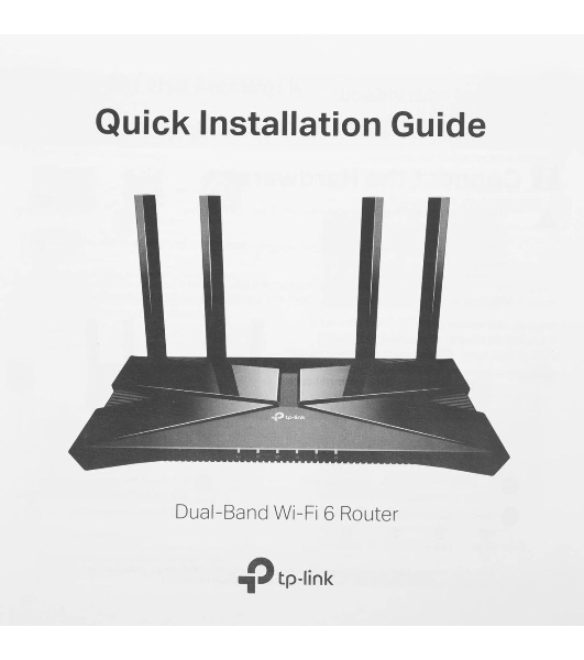 Двухдиапазонный гигабитный Wi-Fi 6 роутер TP-Link Archer AX53 AX3000