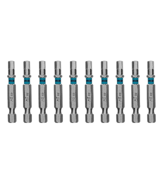 Бита Gross HEX 5х50 мм, сталь S2, шестигр., 10 шт.