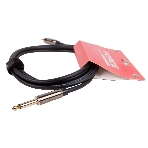 Кабель аудио FORCE FLC-09/21/4' TS Jack - RCA, высококачественный моно, используется для подключения студийных мониторов к аудио интерфейсам, диаметр 6 мм, металлические корпуса, позолоченные разъемы, длина 2 м, фото3