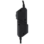 Гарнитура Acer AHW120 чёрный, проводная, USB, подсветка, фото15