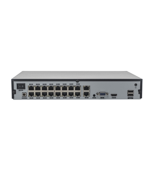 Видеорегистратор IP Optimus NVR-5161-16P 16-х канальный 8МП, HDD 1 SATA до 14 ТБ NVR-5161-16P