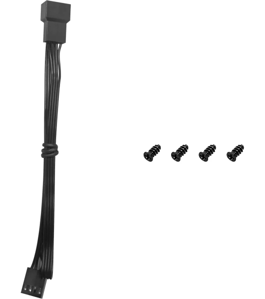 Вентилятор для корпуса DEEPCOOL FT14 черный, 140 мм, 1650 об/мин, 25.1 дБ, 4 pin