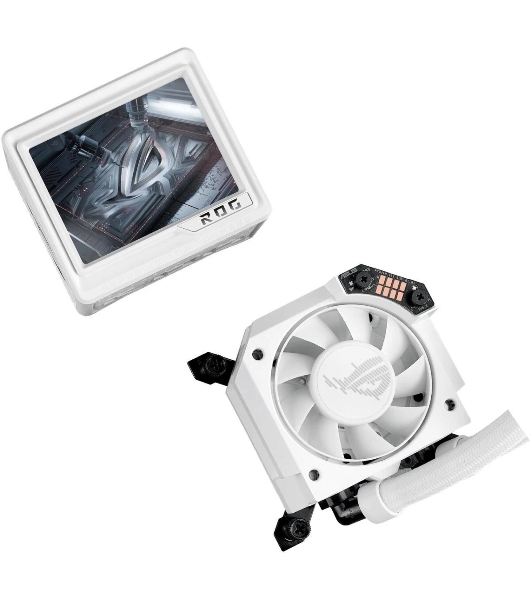 Система жидкостного охлаждения ASUS ROG RYUJIN III 360 ARGb EXTREME WHT 90RC0132-M0EAY0 белый 120мм алюминий+медь 2800rpm 36db 4-pin 305W