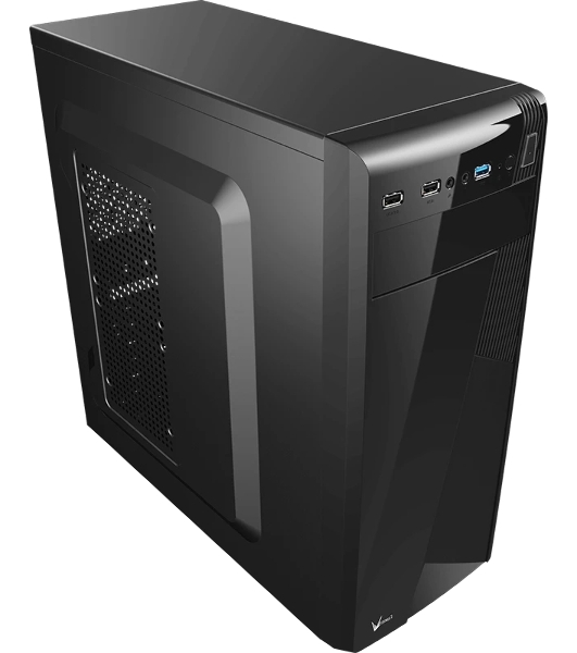 Компьютерный корпус Aerocool/Formula CS-1101 черный без БП ATX 2x120мм 1x140мм 2xUSB 2.0 1xUSB 3.0 audio