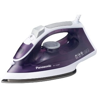 Утюг Panasonic NIM300TVTW фиолетовый/белый, 1800 Вт, 20 г/мин, 80 г/мин, 210 мл