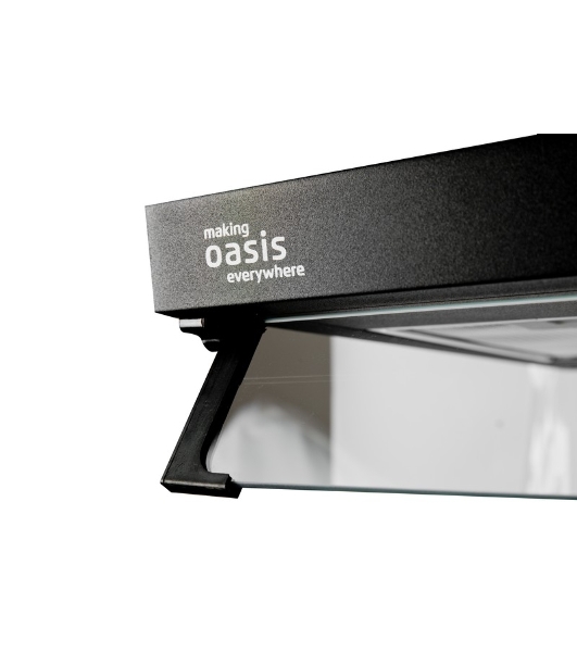 Вытяжка подвесная Oasis UP-50B черный, 50 см, 450 куб. м/ч, 44 дБ