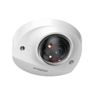 Уличная мини-купольная IP-видеокамера Dahua DH-IPC-HDBW2449FP-AS-IL-0360B Smart Dual Light с ИИ 4Мп, 1/2.9” CMOS, объектив 3.6мм, видеоаналитика, ИК до 30м, LED до 30м, IP67, корпус: металл