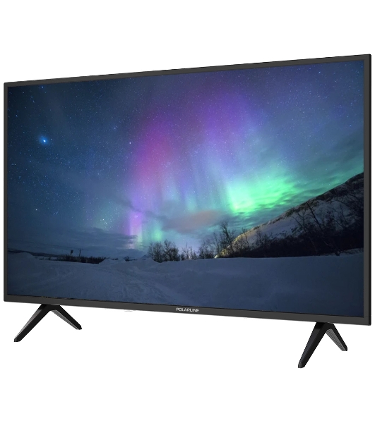 Телевизор PolarLine 43' 43PL51STC-SM (YY) черный LED FHD 50Hz Android 1Gb/16Gb