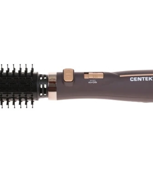 Фен-щётка Centek CT-2061 черный/золотистый, 1200 Вт, 50 мм