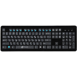 Клавиатура Oklick 870S беспроводная, радиоканал, чёрный