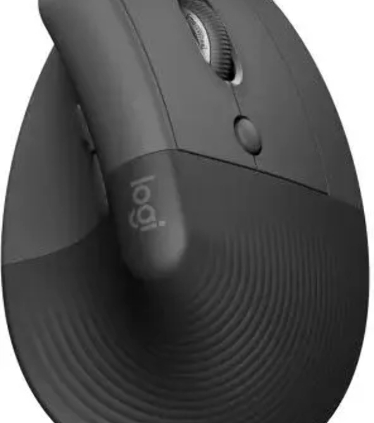 Мышь беспроводная Logitech Lift графитовый, 4000 dpi, радиоканал, Bluetooth, USB, кнопки - 6