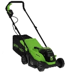 Газонокосилка аккумуляторная GreenWorks GD24LM33k2, 24 В, 2 Ач, фото 1