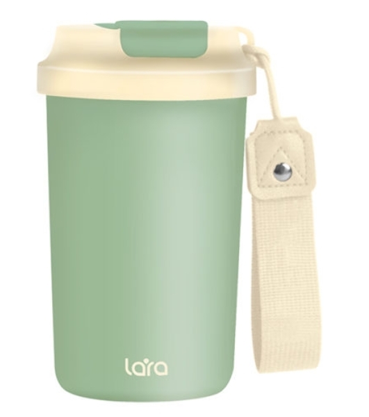 Термокружка Lara LR04-26 Green 0,42 л