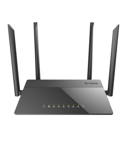 Маршрутизатор беспроводной D-Link DIR-841/RU/A1B, Wireless AC1200 Dual-Band Router with 1 10/100/1000Base-T WAN port and 410/100Base-TX LAN ports.802.11b/g/n compatible, 802.11AC up to 866Mbps,1 10/100/1000Base-T WAN port, 4