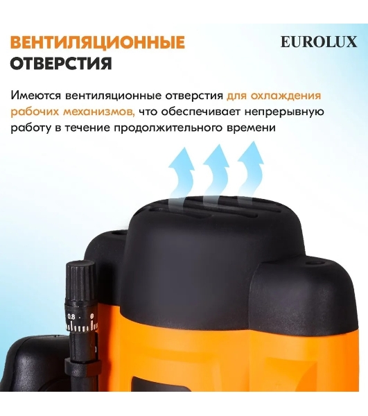 Фрезерная машина Eurolux ФМ-1600EU 900/72/13/6