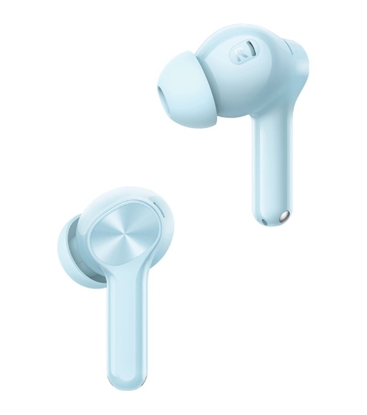 Наушники TWS Realme Buds T200x голубой, внутриканальные, Bluetooth, до 30 ч