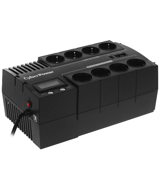 Источник бесперебойного питания CyberPower BR700ELCD 700 ВА/420 Вт/8 х CEE 7 (евророзетка)