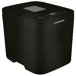 Хлебопечка Starwind SBM2086 черный, 550 Вт, 0.9 кг, 12 программ