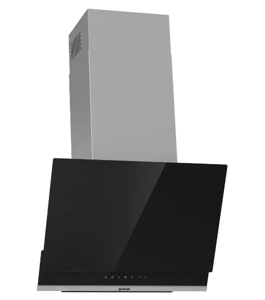 Вытяжка наклонная Gorenje WHI649X21P черный/серебристый, 60 см, 740 куб. м/ч, 67 дБ