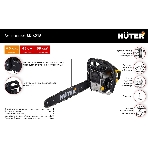 Бензопила Huter BS-6218 3300Вт 4.5л.с. дл.шины:18' (45см) (70/6/22), фото6