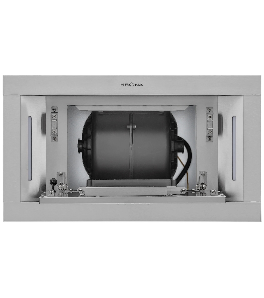 Вытяжка встраиваемая KRONA Selina 600 PRM Inox 3P серебристый, 52 см, 1300 куб. м/ч, 61 дБ