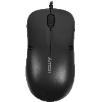 Мышь проводная A4Tech OP-560NU черный, 1200 dpi, USB, кнопки - 3, фото 1