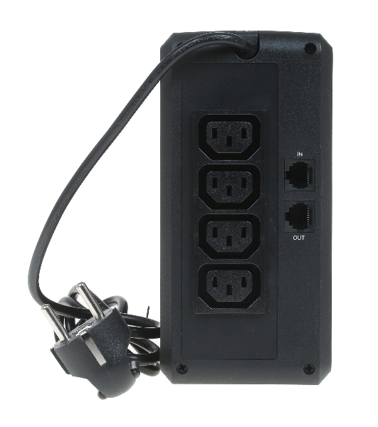 Источник бесперебойного питания CyberPower UT850EIG/850 ВА/425 Вт/USB/RJ-11/RJ-45/4 x IEC 320 C13 (компьютерная)