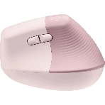 Мышь беспроводная Logitech Lift розовый, 4000 dpi, радиоканал, Bluetooth, USB, кнопки - 6, фото3