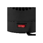 Тепловентилятор керамический Denzel DTFC-1200, черный, 600/1200 Вт, 12 м2, 3 режима, термостат, фото5