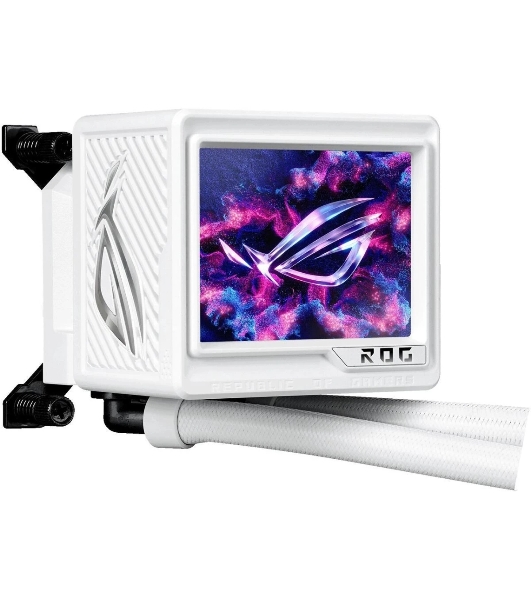 Система жидкостного охлаждения ASUS ROG RYUJIN III 360 ARGb EXTREME WHT 90RC0132-M0EAY0 белый 120мм алюминий+медь 2800rpm 36db 4-pin 305W