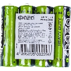 Элементы питания JazzWay солевые R 6 (AA) ФАZА Heavy Duty, 4шт., фото 1