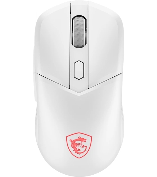Мышь беспроводная/проводная MSI Versa 300 Elite белый, 26000 dpi, радиоканал, Bluetooth, USB, кнопки - 6