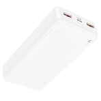 Портативный аккумулятор BOROFONE (6941991111839) BJ56A белый - 20000mAh 2USB, фото 1