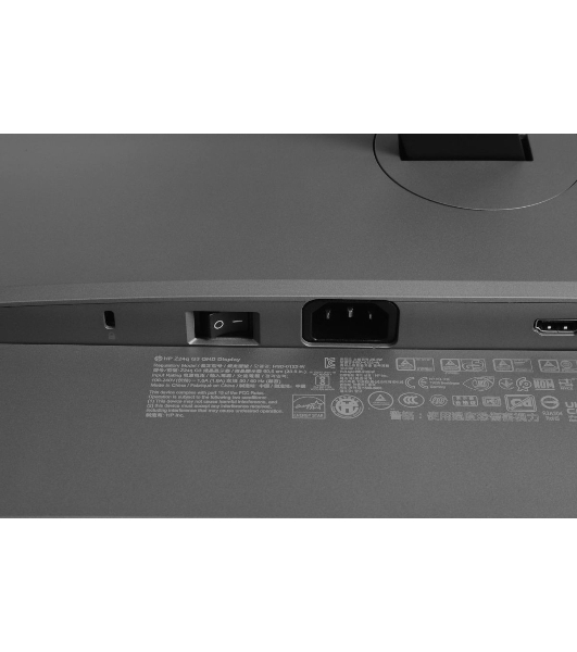 Монитор 23.8' HP Z24Q G3 IPS 2560x1440, 90 Гц, 5 мс, 16:9, 400 кд/м², HDMI 2.0, DP 1.4, USB Hub (4x USB 3.0), HDR10, черный и серебристый