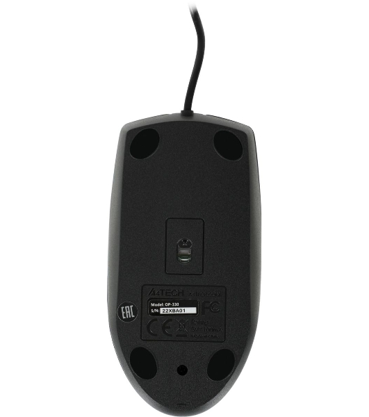 Комплект клавиатура+мышь A4Tech KK-3330 проводной, USB, 1200 DPI, чёрный