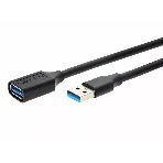 Кабель удлинительный USB3.0 Am-Af 5m Telecom черный (TUS708-5M), фото 1