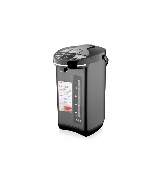 Термопот BRAYER BR1091, 1450 Вт, 5,5 л, 2 спос.подач.воды, LCD-дисп, поддерж.темпер,блокировка