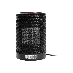 Тепловентилятор керамический Denzel DTFC-1200, черный, 600/1200 Вт, 12 м2, 3 режима, термостат, фото6