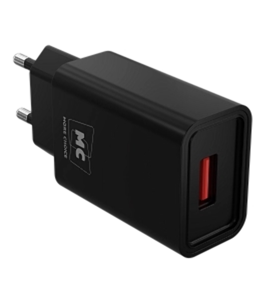 Сетевое зарядное устройство MORE CHOICE (4620202555700) NC07m СЗУ 1USB 2.0A для micro, черный