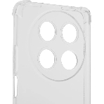 Чехол (клип-кейс) BoraSCO для Huawei Nova 12i Bumper Case прозрачный, фото4