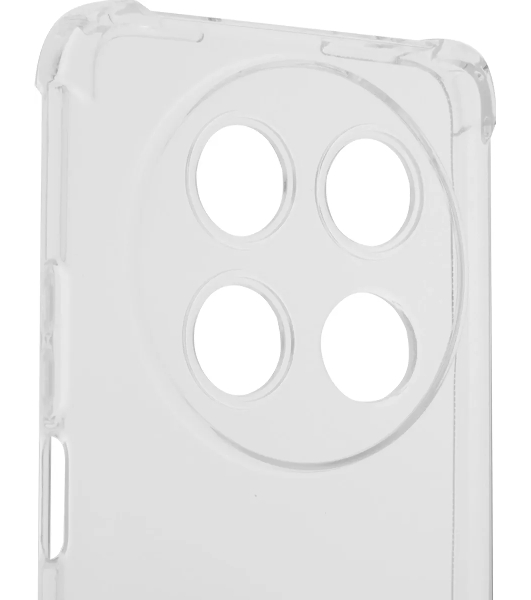 Чехол (клип-кейс) BoraSCO для Huawei Nova 12i Bumper Case прозрачный