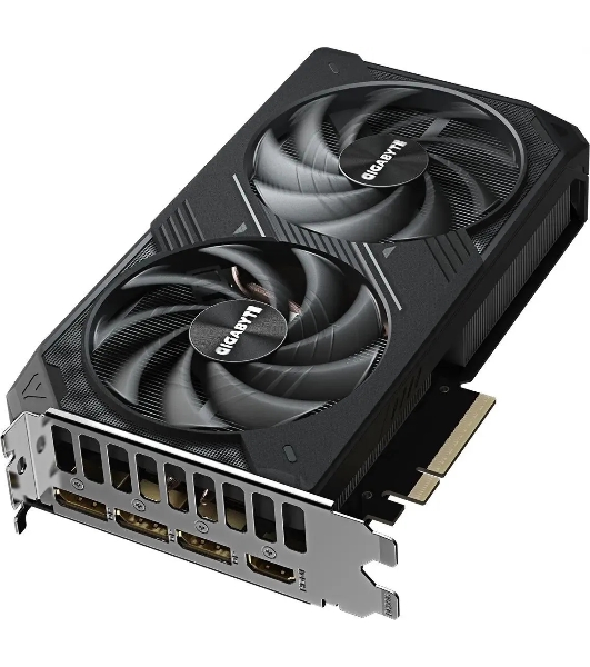 Видеокарта Gigabyte GeForce RTX 5060Ti Windforce OC, NVIDIA RTX 5060 Ti, 16G GDDR7, 128 бит, PCI-e 5.0, 1xHDMI, 3xDP, 2587 МГц