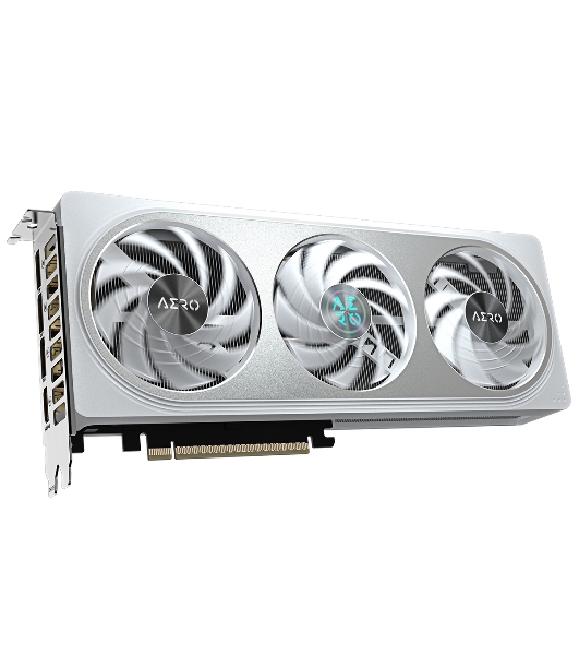 Видеокарта Gigabyte PCI-E 5.0 GV-N5060AERO OC-8GD 1.0 NVIDIA GeForce RTX 5060 8Gb 128bit GDDR7 2595/28000 HDMIx1 DPx3 HDCP Ret