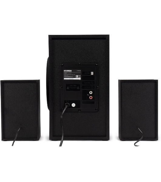 Микросистема Hyundai H-MS1403 черный 60Вт FM USB BT SD