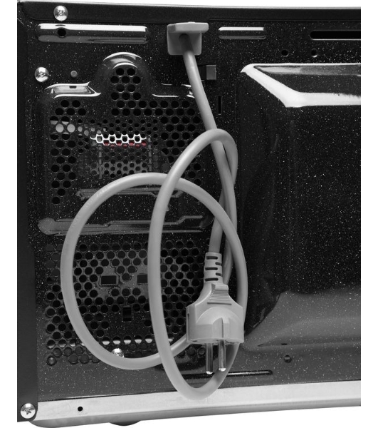Микроволновая печь Samsung MS23T5018AK/BW черный, 23 л, 800 Вт, переключатели - сенсор