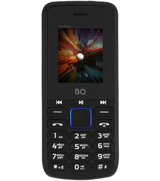 Мобильный телефон BQ 1846 One Power черный/синий