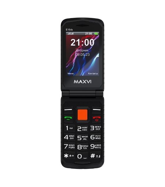 Мобильный телефон Maxvi E10ds оранжевый