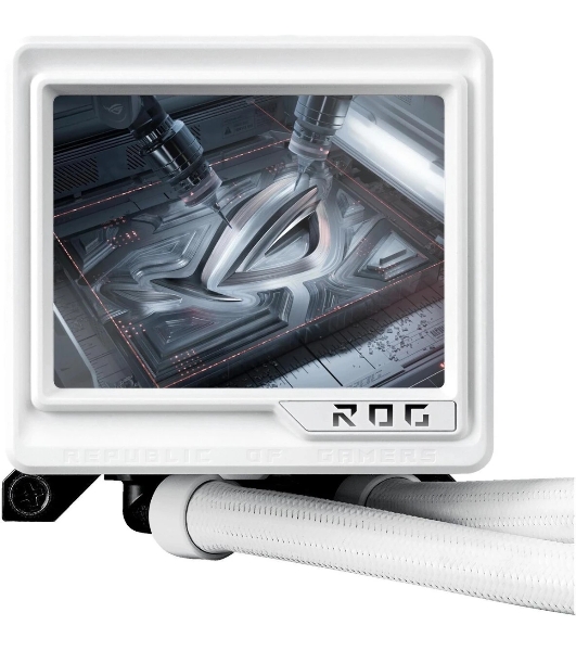 Система жидкостного охлаждения ASUS ROG RYUJIN III 360 ARGb EXTREME WHT 90RC0132-M0EAY0 белый 120мм алюминий+медь 2800rpm 36db 4-pin 305W